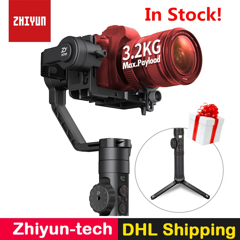 Zhiyun Crane 2 Handheld 3-Axis Camera Stabilizer Follow Focus Gyro Gimbal for Nikon Canon Sony Panasonic DSLR Mirrorless Cameras цена Zhiyun Crane 2 Handheld 3-Axis Camera Stabilizer Follow Focus Gyro Gimbal for Nikon Canon Sony Panasonic DSLR Mirrorless Cameras цены онлайн
