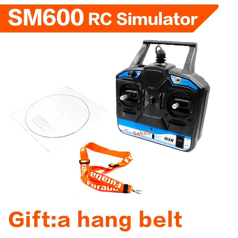 Flysky FS SM600 симулятор полета 6 Channle RC вертолет Квадрокоптер Дрон