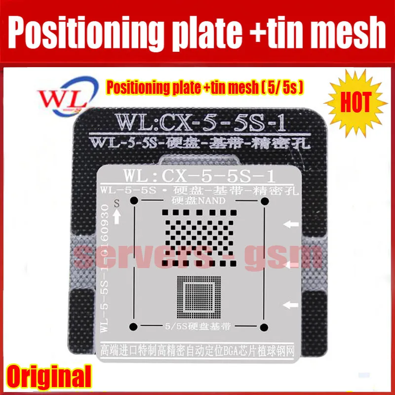 Новый оригинальный WL лучший для iphone 5 5s 6 6s NAND процессор BGA reball Tin Net HDD базовый