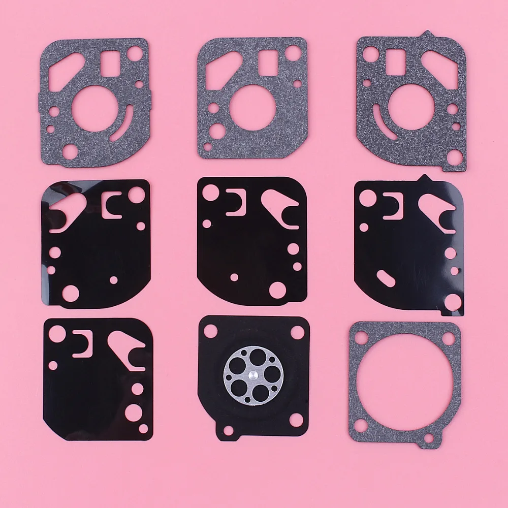 Carburetor carb diaphragm repair mcculloch 용 가스켓 키트 재구성 210 240 241 251