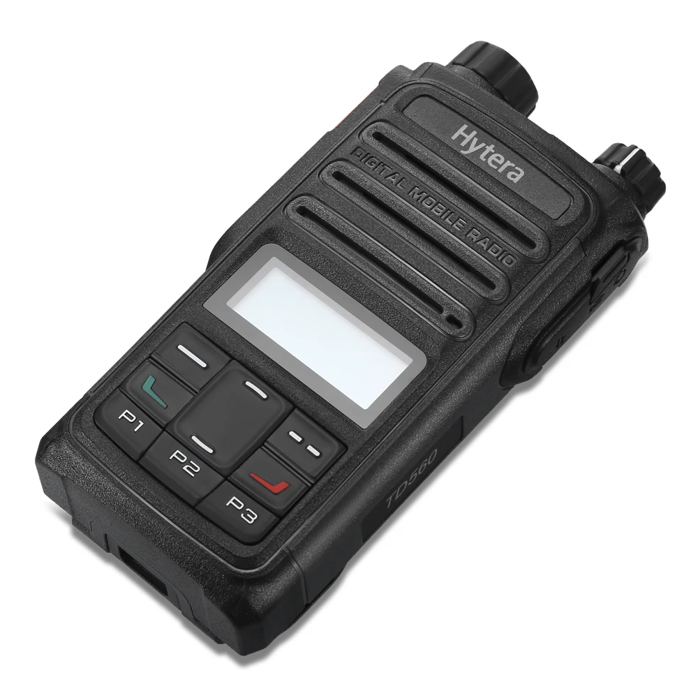 Hytera TD 560 портативный UHF 470 400 МГц DMR трансивер с OLED дисплеем и перезаряжаемым литий