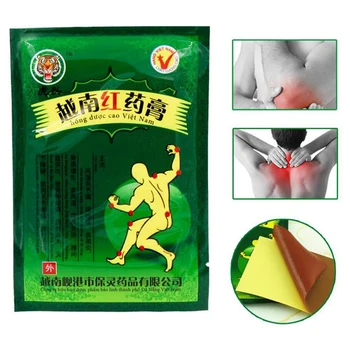 

24Pieces Vietnam Red Tiger Balm Plaster Muscular Pain Stiff Shoulders Neck Massage Pain Relieving Patch Body Massage Relaxation
