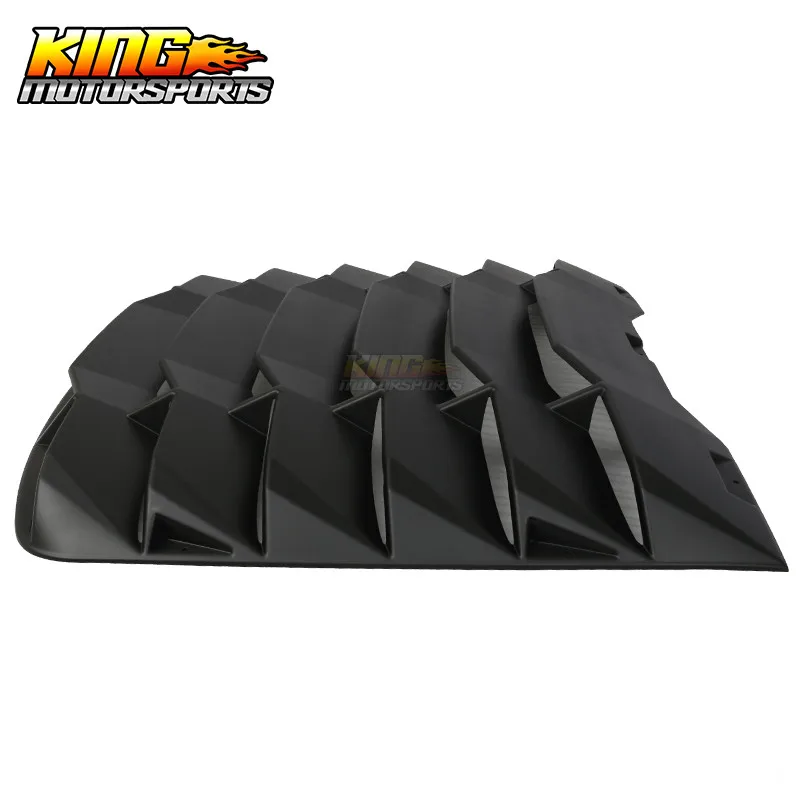 Fits 03-08 Nissan 350Z Matte Black Rear Windshiled Louvers Cover ABS