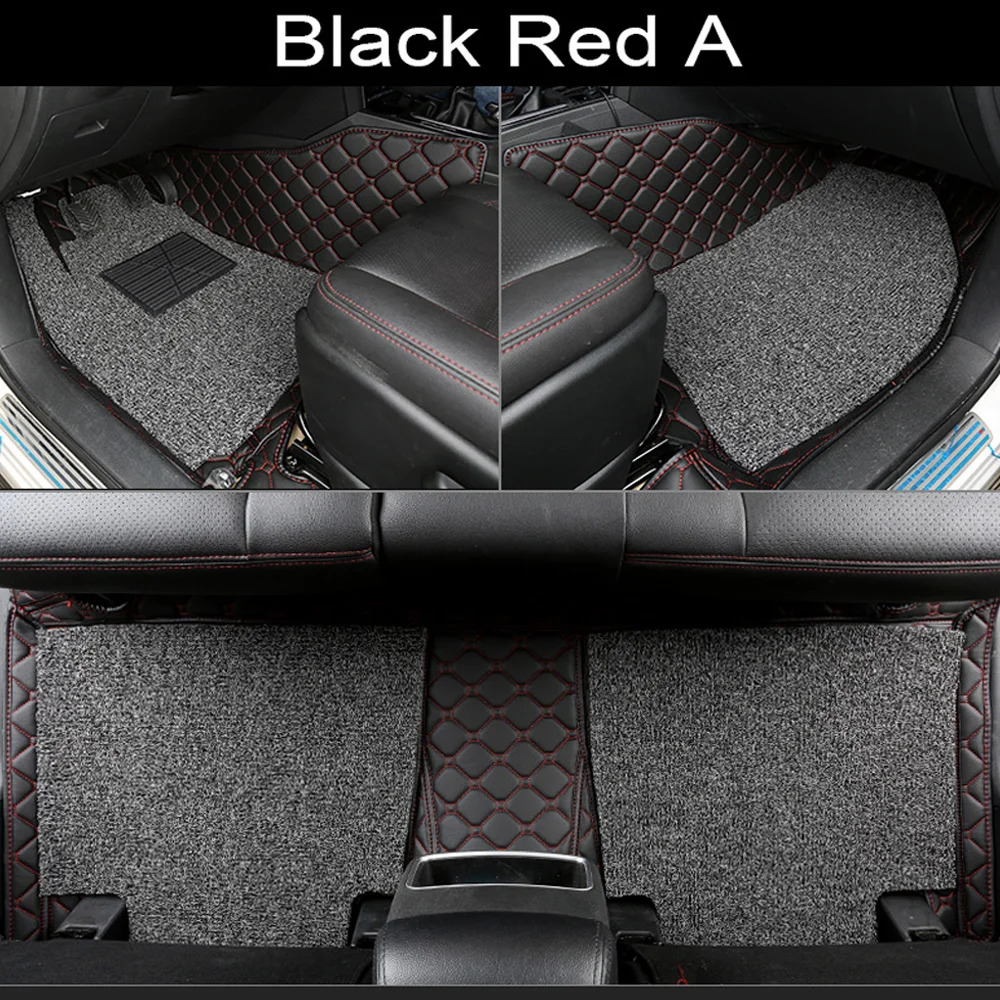 

Car floor mats for Hyundai Verna Accent Solaris 5D all weather heavy dutycar-styling carpet rugs floor liners(2006-)