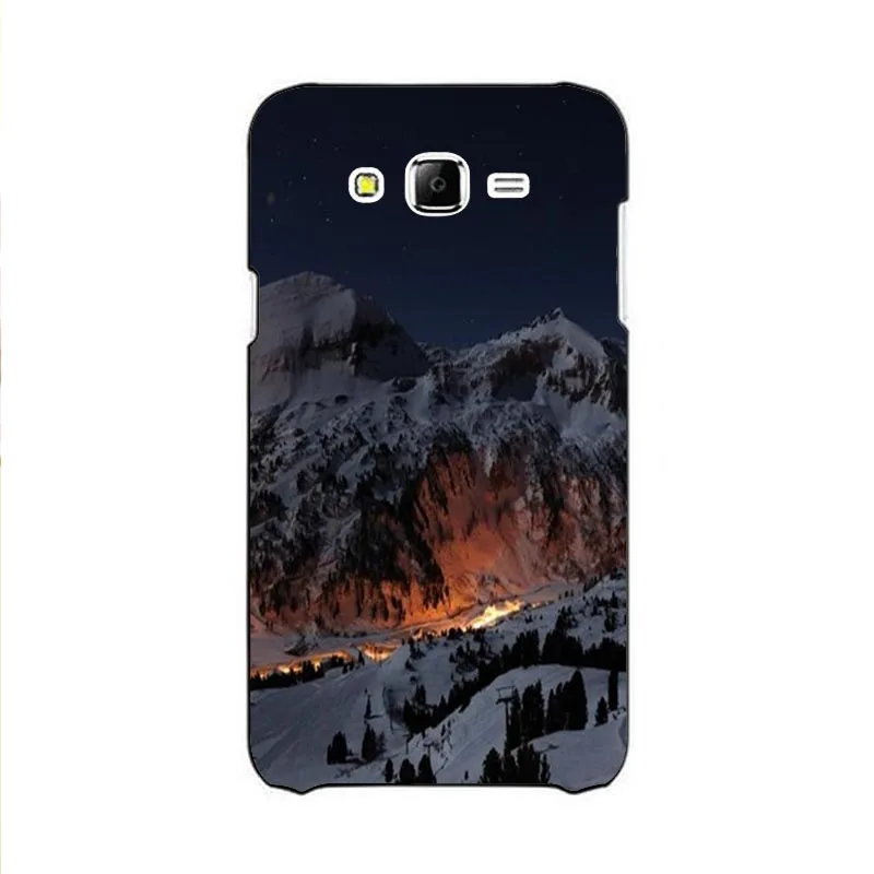 snow-capped mountains Mobile phone cover Case For Samsung 2015 J7 |