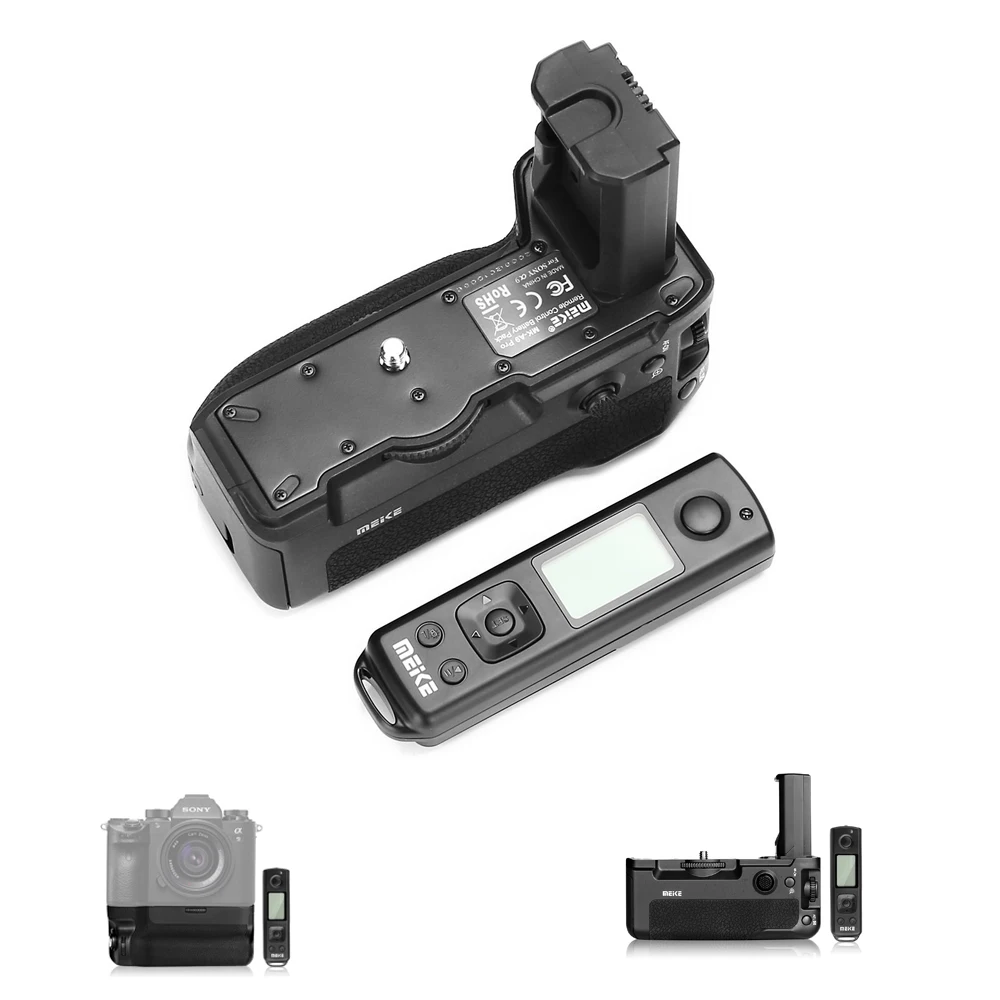 Meike MK-A9 PRO Battery Grip for Sony A9 a7R III Holder Built-in 2.4GHz Remote A7 A7M3 Camera | Электроника