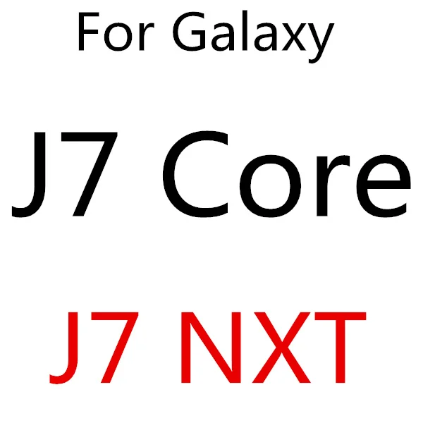 Роскошный блестящий чехол для samsung Galaxy S4 S5 S6 S7 край S8 S9 J1 J2 J3 J5 J7 A3 A5 A8 Grand Prime Neo плюс мини - Цвет: J7 Core