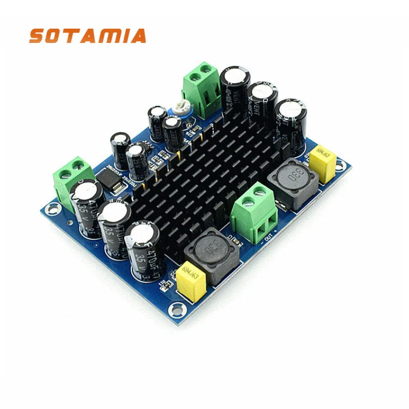 

SOTAMIA TPA3116D2 Power Amplifier Audio Board 150W Amplificador Mono Digital Sound Amplifier DC12-26V Speaker Home Theater DIY