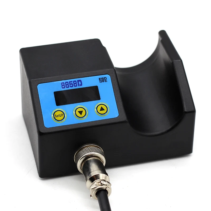 Yarboly 8858D Hot Air Bower Heat Gun Hair Dryer Soldering Hairdryer Gun BGA Rework Solder Station Better YOUYUE Saike Yihua 8858