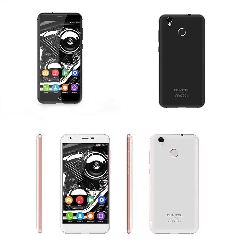  Oukitel K7000 MTK6737 Quad Core Android 6.0 Mobile Phone Cellphone 2G RAM 16G ROM3G Unlock Smartpho