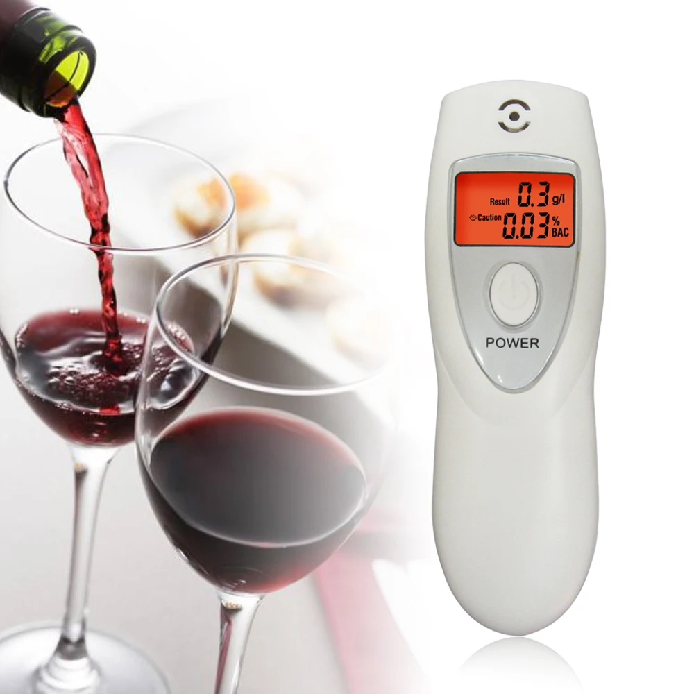 Alcohol Breath Tester Analyzer KeyChain Alcohol Tester Digital Breathalyzer Breath Analyze Test