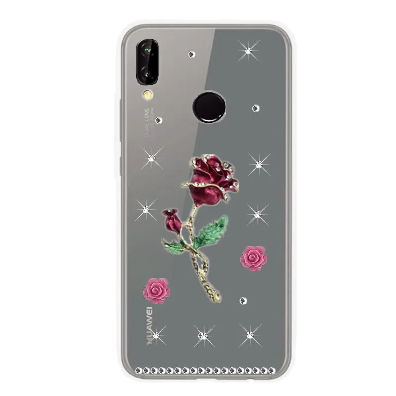Чехол для телефона Huawei P20 lite 20 Mate 10 9 Pro P Smart plus 7a Honor 8C Y6 Y5 Prime 2018 прозрачный чехол с