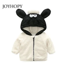 Детские куртки для девочек и мальчиков, детская одежда, модное пальто с мультяшными животными, хлопковая зимняя верхняя одежда для детей, одежда для малышей