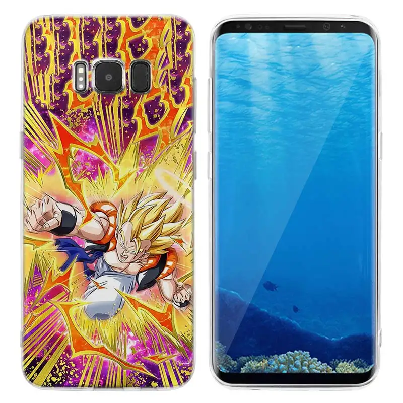 Чехол для samsung Galaxy S9 S8 плюс S9Plus S8Plus S9+ S8+ S7 S6 край Драконий жемчуг супер z Забавный мобильный телефон основа Coque S7Edg - Цвет: 022