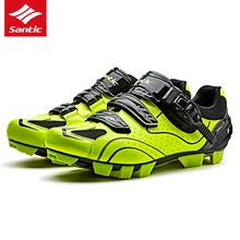 Santic/Обувь для велоспорта MTB; обувь для гонок; обувь для горного велоспорта; дышащая Спортивная обувь для велоспорта; Sapatilha Ciclismo Mtb; 3 цвета