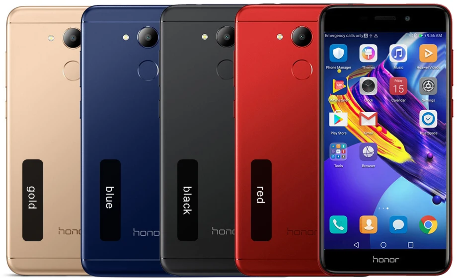 Оригинальный huawei Honor 6C Pro 4 ГБ Оперативная память 32G ROM Dual SIM 5,2 дюймов MT6750 Восьмиядерный Android 7,0 отпечатков пальцев 13MP N