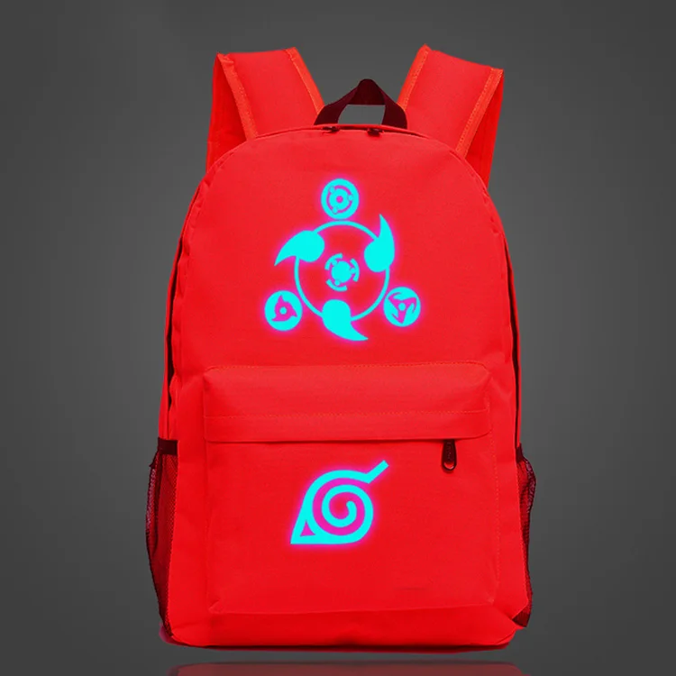 Аниме светящийся школьный рюкзак для девочек Оксфорд водонепроницаемый вместительный школьный портфель Дышащие Модные школьные сумки для мальчиков