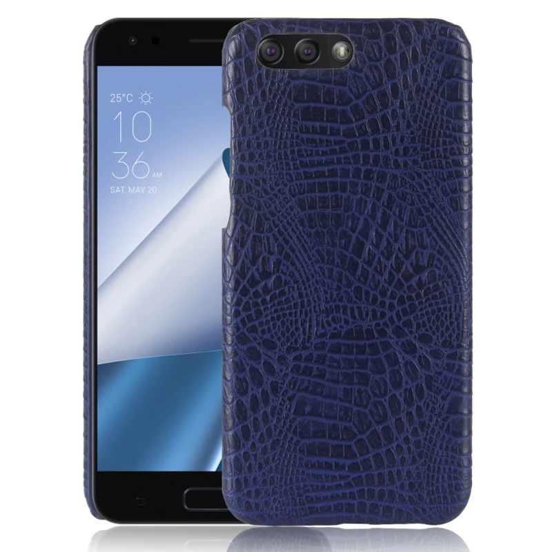 Чехол для Asus ZenFone 4 ZE554KL телефон случаях Роскошные Крокодил Искусственная кожа+ PC Твердый переплет для Asus ZE554KL 5,5 дюймов