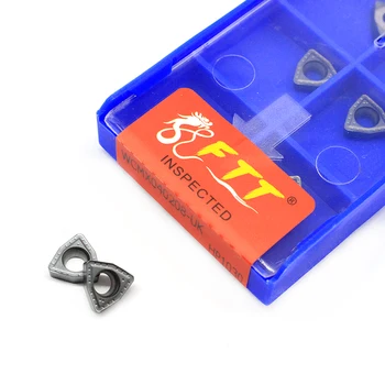 

WCMX040208 UK HP1030 Internal Turning Tools Cermet Grade Carbide insert Lathe cutter Tool turning insert