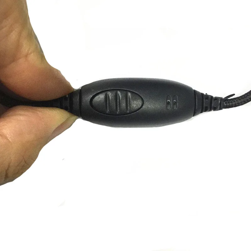 5 шт. черный пеньковый Канат наушники для baofeng BF888S UV5R BF666S UV6R kenwood TK3107 TK3207 TK3307 TK378