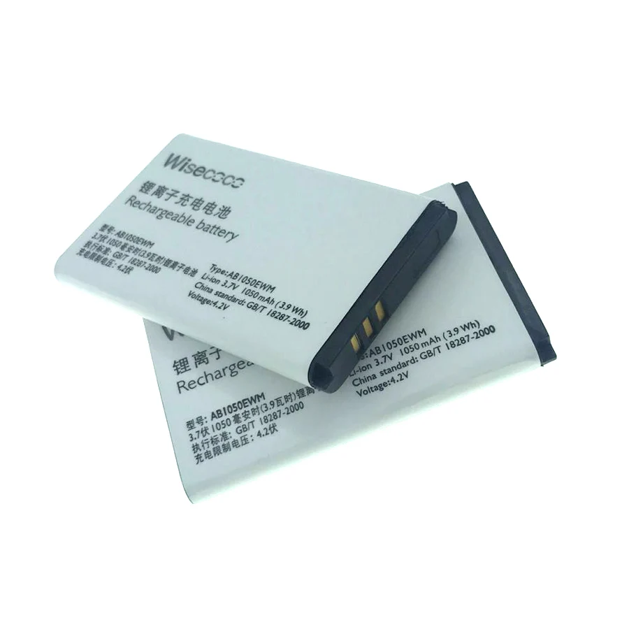 

Wisecoco New Original 1050mAh AB1050EWM Battery For Philips X216 Smartphone High Quality In Stock With Tracking Number