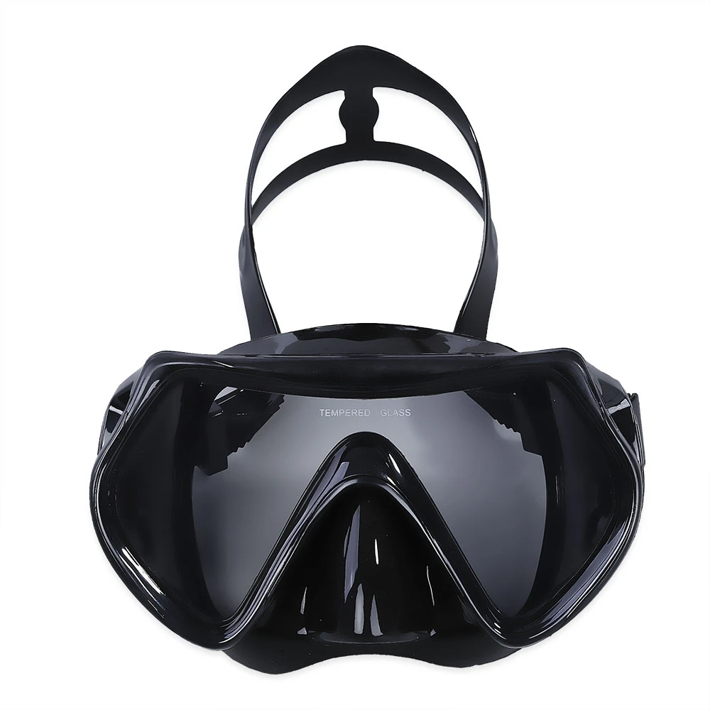 Профессиональная маска для дайвинга водные виды спорта Дайвинг обучение силиконовая маска очки Сухой Трубка Набор Анти-туман двойной 4 цвета