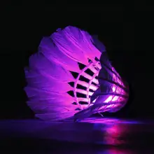 Tracking Number LED Badminton High Quality 2 PCs LED Badminton Federball Licht Creative Entertainment Articles