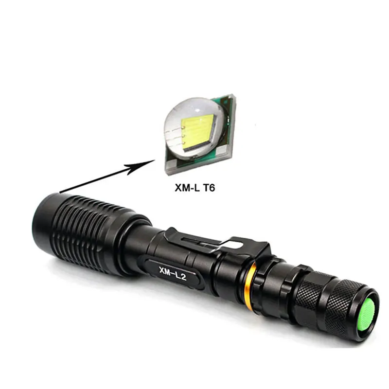 CREE XM L T6/L2 linterna LED 5 Модос 8000 lúmenes Масштабируемые светодиодный antorcha Luz де вспышки