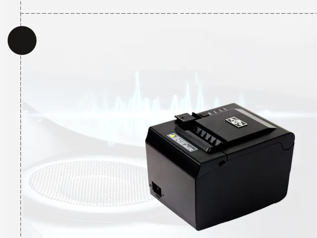 Best Offers POS printer 80mm thermal printer receipt Small ticket barcode USB + serial port + network port automatic cutting Printer 260mm/s