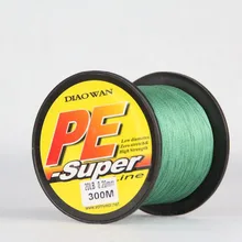 4 ткет 38LB 300 м PE оплетка рыболовная леска бренд DIAOWAN