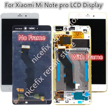 

For Xiaomi Mi Note Pro MiNote Pro LCD Display Touch Screen + frame Mobile Phone Digitizer Assembly Replacement Parts + Free Tool
