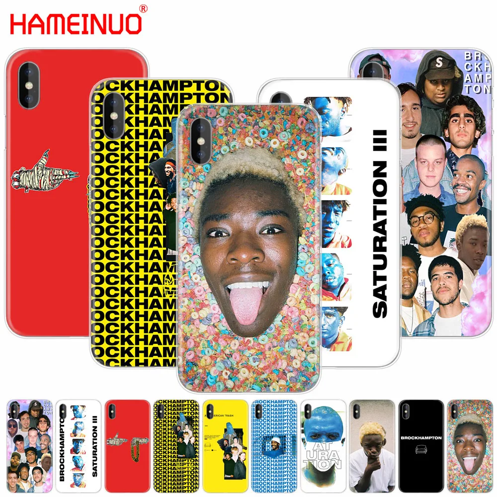 

HAMEINUO Merlyn Wood Brockhampton cell phone Cover case for iphone X 8 7 6 4 4s 5 5s SE 5c 6s plus
