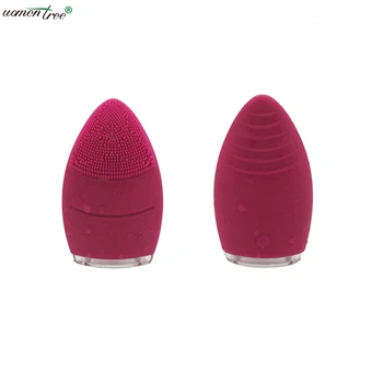 

Electric Face Washing Machine Rechargeable Silicone Cleansing Instrument Pore Cleaner Sonic Facial Cleanser Brush for All Skin