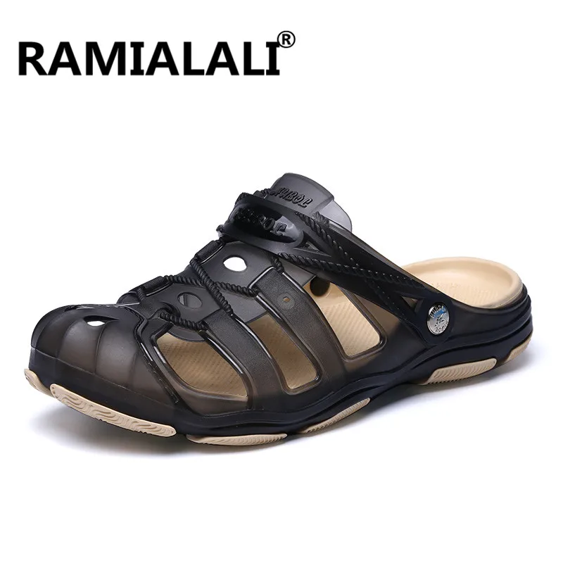 Ramialali الرجال تنفس الرحلات أكوا أحذية الرجال المياه أحذية رياضية الصيف في الهواء الطلق رياضة المشي الصيد أحذية Zapatos