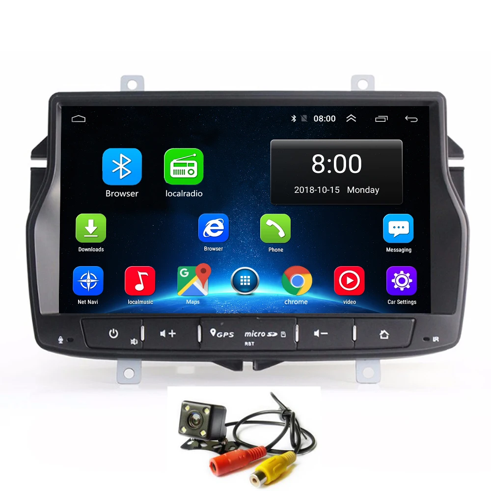 

Android 8.1 Car Radio GPS Player for Lada Vesta Car Audio Multimedia Stereo Navi with BT WIFI Mirror Link Touch Screen