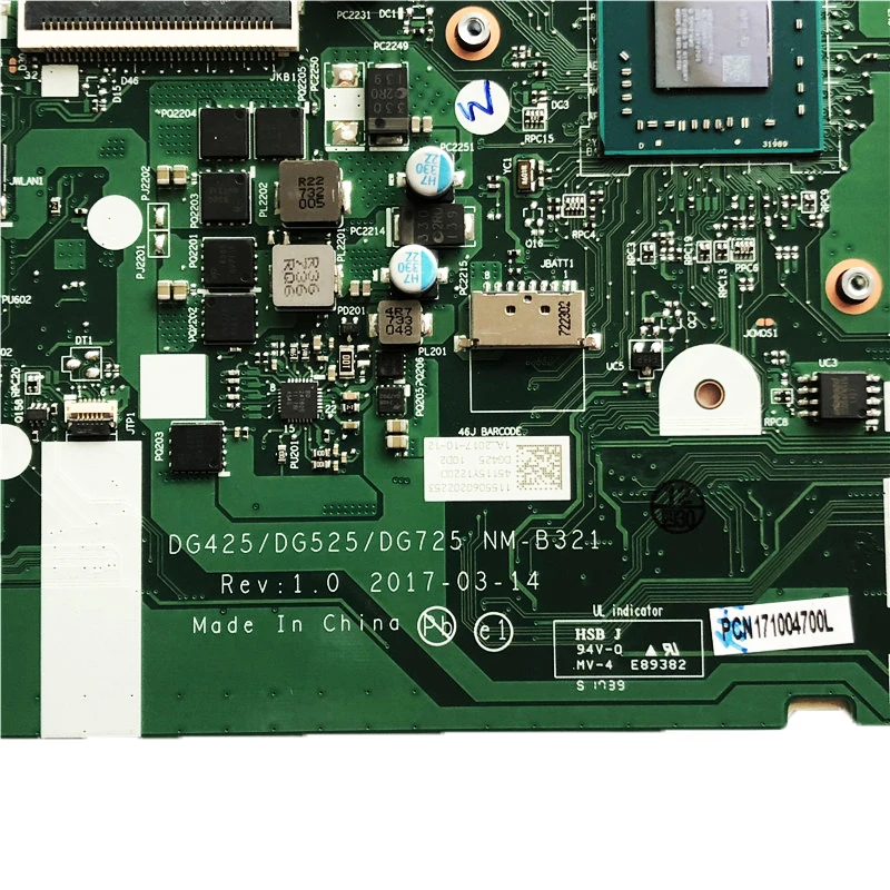 KEFU NM-B321 материнская плата для lenovo 320-15ACL 320-15AST материнская плата DG425 DG525 DG725 NM-B321 AM9420 процессор тест ОК Оригинальная работа