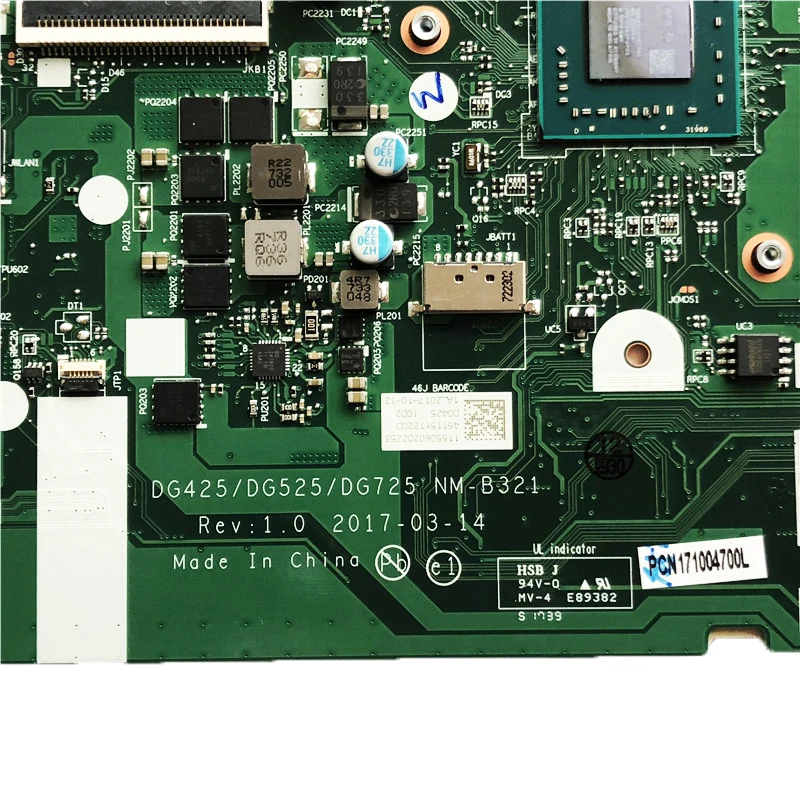 Buy  KEFU NM-B321 motherboard for Lenovo 320-15ACL 320-15AST motherboard DG425 DG525 DG725 NM-B321 AMD C