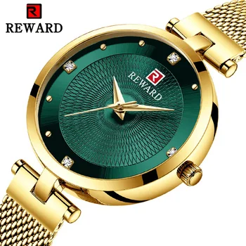 

Gold Diamond Casual simple Watch Women Watches Ladies Milanese Steel Strap Women's Bracelet Watches Female Clock reloj mujer