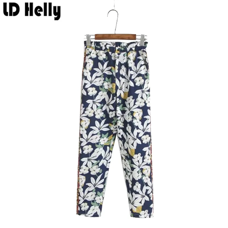 flowers in pants
