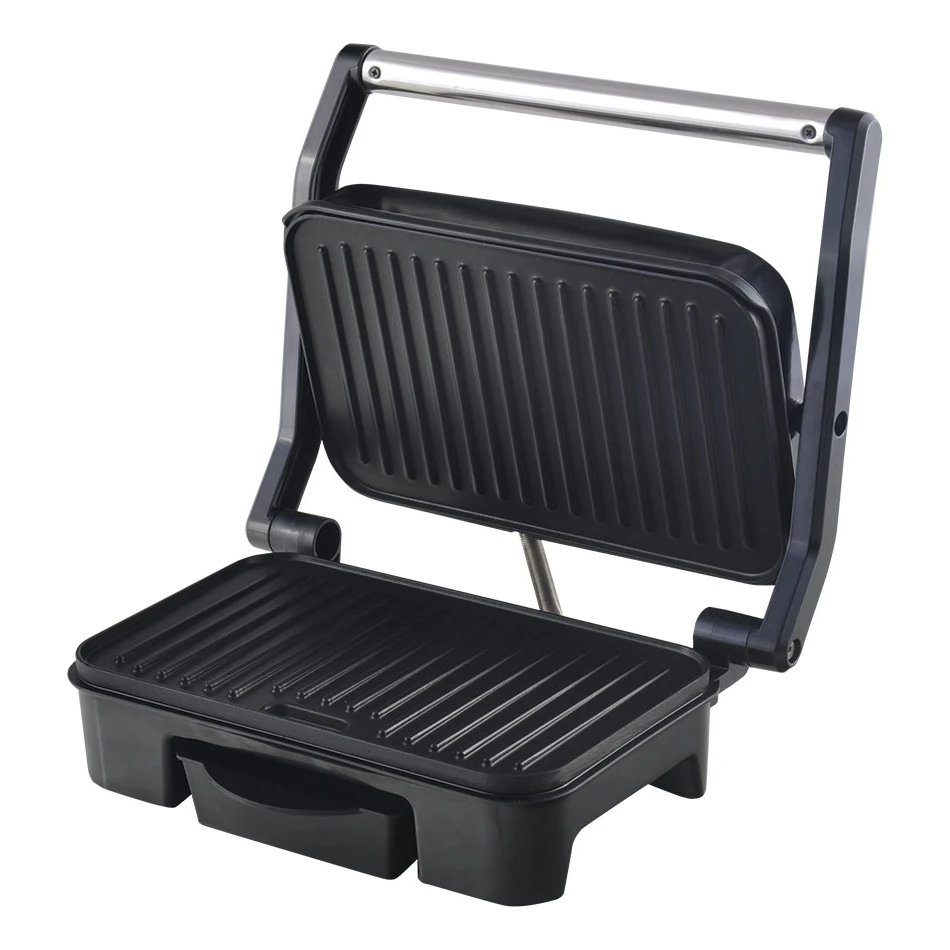 Гриль-пресс Endever Grillmaster 210 (Мощность 2100 Вт, терморегулятор (100-220 град), внутреннее антипригарное покрытие, световой индикатор нагрева и готовности к работе)