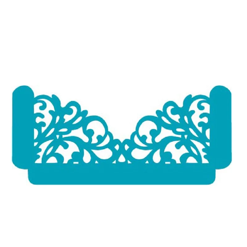 

Estel Lace Pocket Edge Handcraft METAL CUTTING DIES Cut DIY Scrapbook PAPER CRAFT card album embossing stencils template punch