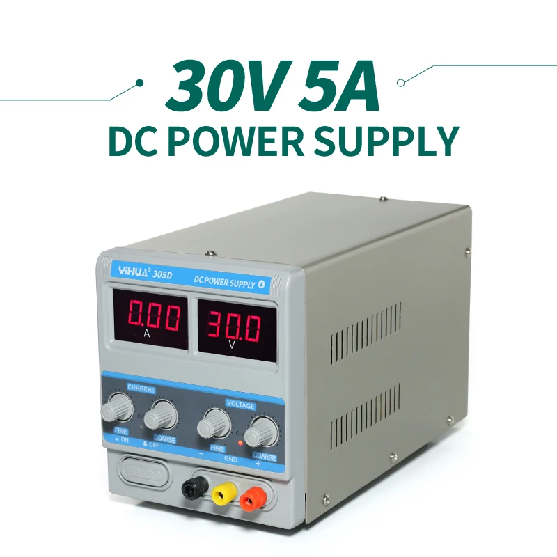 supply regulator 0 adjustable 5a power 30v dc Display DC YIHUA 305D Adjustable A/MA Power Variable PS