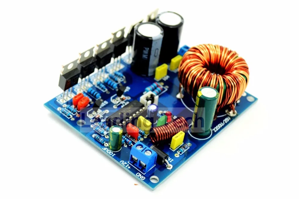 

TDA7294+LM3886 Power Amplifier Board w/ 12V Switching Power Boost Amp Parts