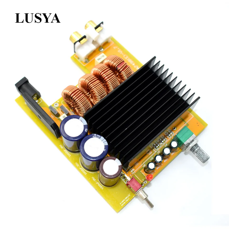 

Lusya Class D TDA7498E HIFI AUDIO Digital Power Amplifier Completed Board Dual channel 160W * 2 DC15V-34V F4-001