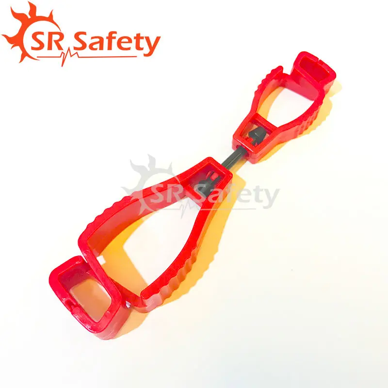 

Srsafety 2 Pcs Glove Clip,AT1R,Red