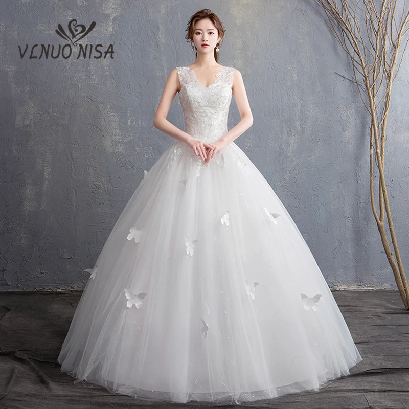 3d butterfly wedding dress