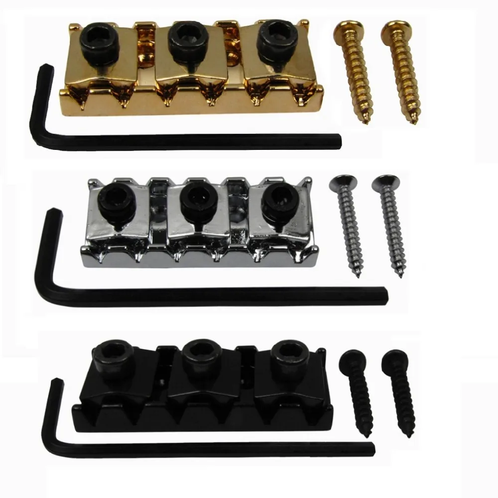 1pcs Zinc Alloy Electric Guitar Locking Nut String Lock 42mm for Floyd