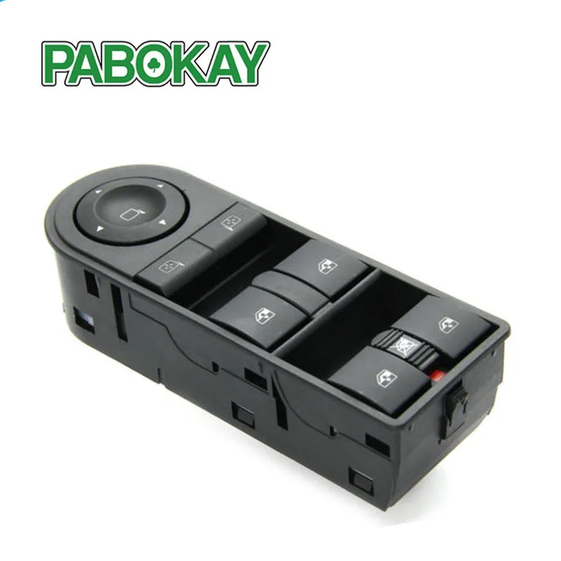 

New Front Left Electric Control Master Switches 13228699 13215153 Power Window Switch For Opel Astra H Zafira B