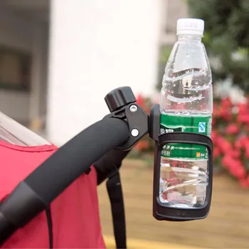 

Baby Stroller Bottle Cup Holder Pushchair Pram Wheelchairs Drink Cup Bag Insulated Milk Bottle Mug Holder Bag Stroller Accessory