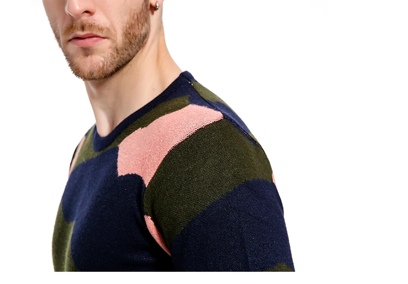 Осень зима камуфляж Slim Fit свитер для мужчин одежда мода Повседневный пуловер вязаный мужской свитеры для женщин брендовая